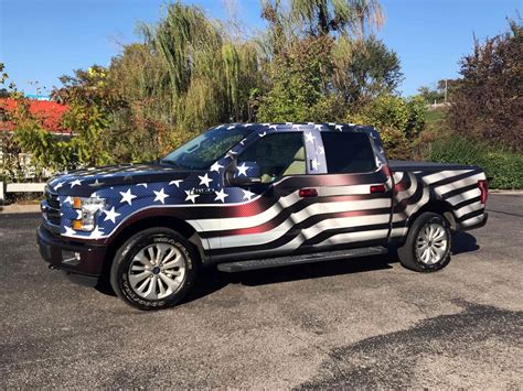 american flag wrap for cars