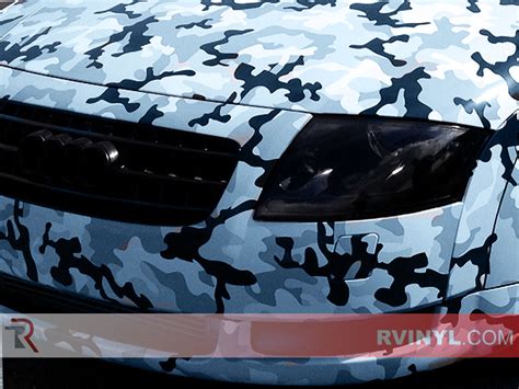 arctic camo car wrap