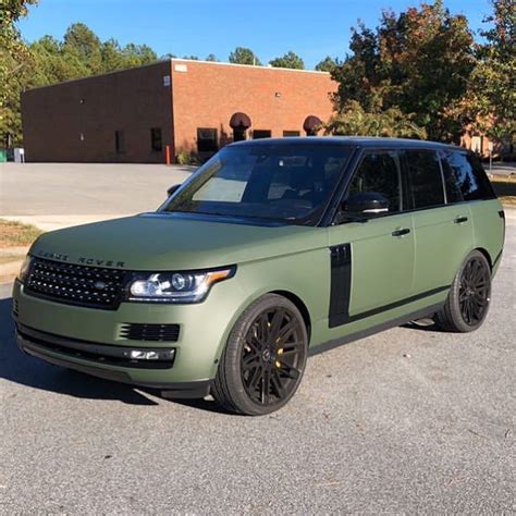 army green wrap car