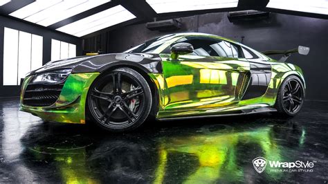 audi r8 car wrap