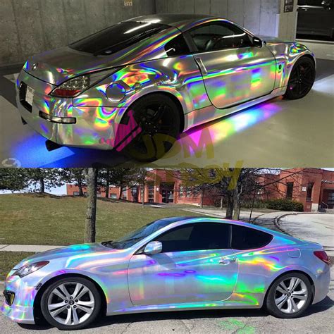 car wrap holographic