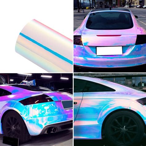 car wrap white pearl