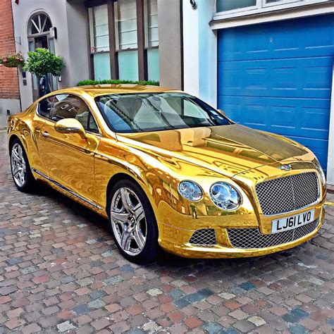 chrome gold car wrap