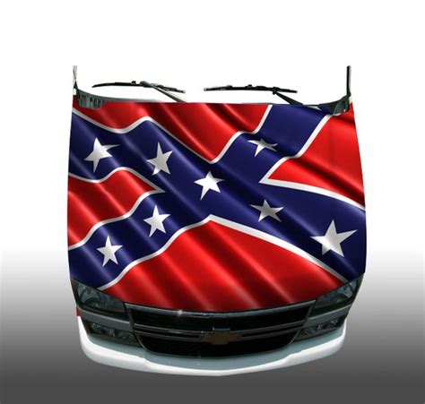 confederate flag car wrap