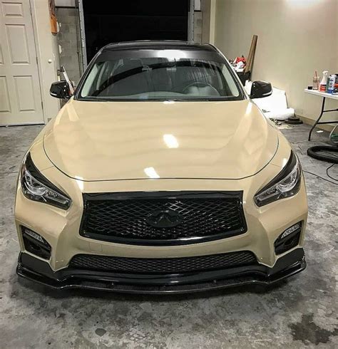 gloss tan car wrap