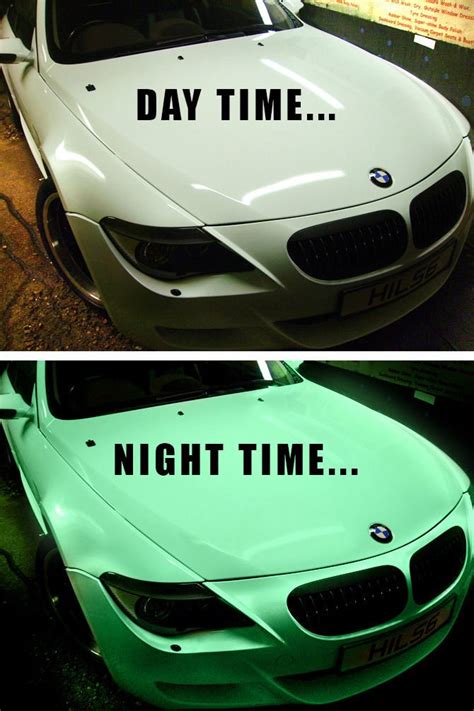 glow in the dark car wrap legal