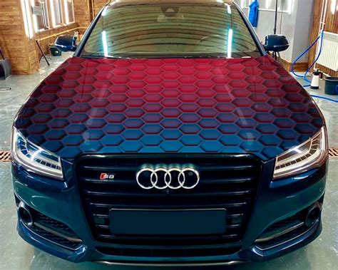 honeycomb car wrap