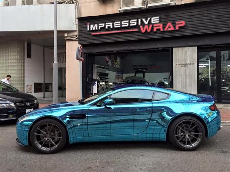 ice blue car wrap