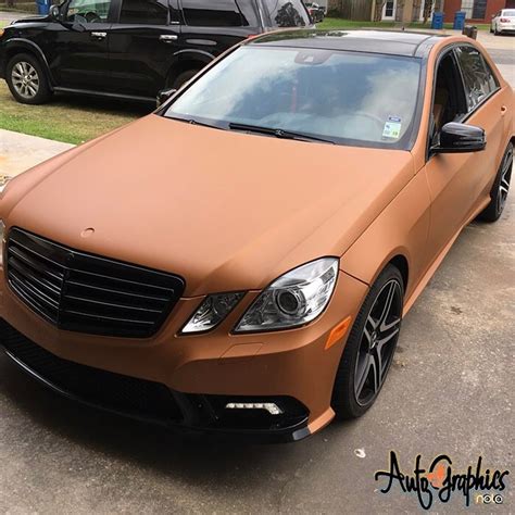 matte copper car wrap