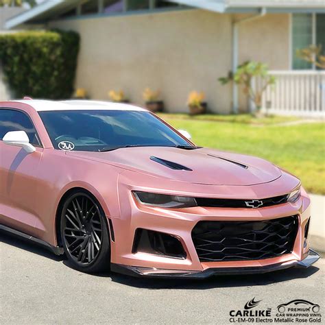 matte rose gold car wrap