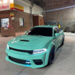 matte tiffany blue car wrap